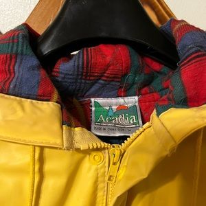 Acadia Oversized rain coat and wind breaker